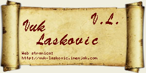 Vuk Lasković vizit kartica
